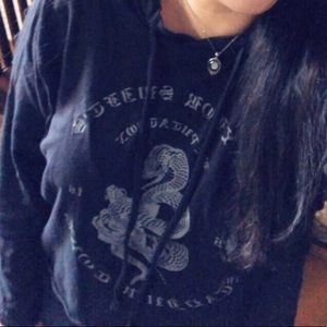 Taylor Swift Rep Crop Hoodie